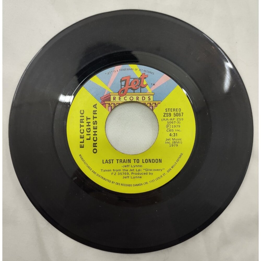 ELO – Down Home Town 7" Vinyl Single United Artists ZS9 5067 1975